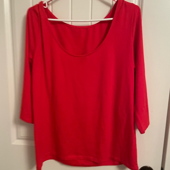 Red tunic top - Picture 2 of 3